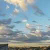 パノラマ青空と雲