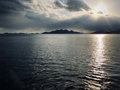 夕凪の海