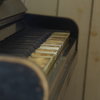 古いピアノ