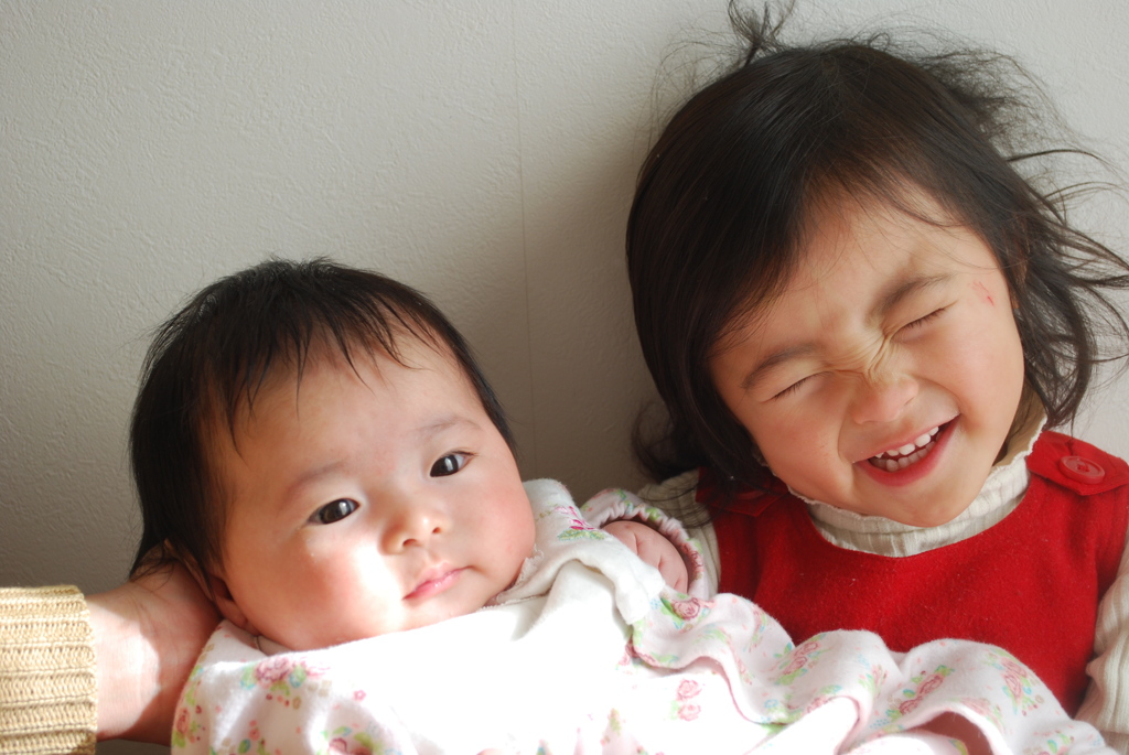 妹ができて嬉しいな