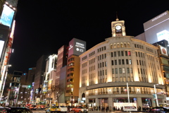 銀座の夜