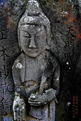聖観音菩薩　天明4年1784 東福寺 中野区