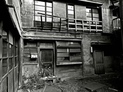 昭和の残像110 廃屋 荒川一丁目界隈 荒川区 2008年10月