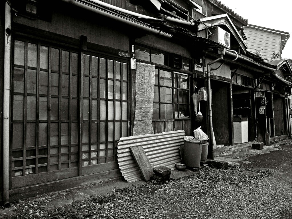 昭和の残像111 廃屋 荒川二丁目 荒川区 2008年10月