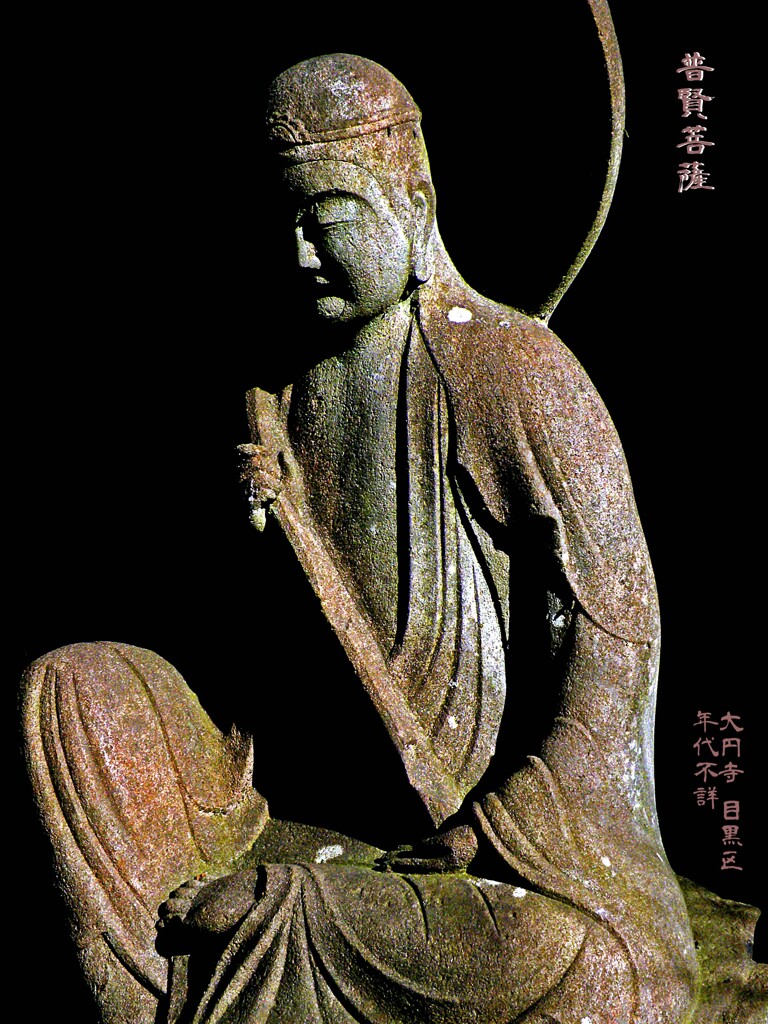 普賢菩薩　年代不詳 大円寺 目黒区