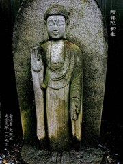 阿弥陀如来　延宝元年1673 養源寺 文京区