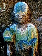 泥 地蔵菩薩　年代不詳 真盛寺 杉並区