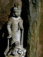 子育て観音　天保5年1834 西方寺 杉並区