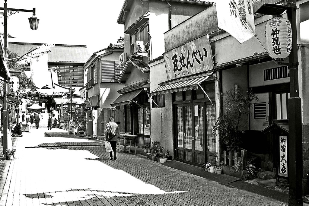 昭和の残像102 深川不動尊参道 富岡一丁目 江東区 2008年3月