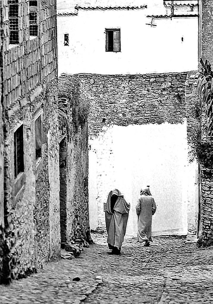 「石畳の坂」　Morocco1973　(18)