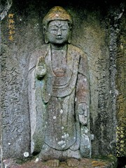 阿弥陀如来　天和3年1683 宝泉寺 新宿区