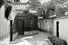 昭和の残像31 旅館「和可菜」 神楽坂 新宿区 2008年3月