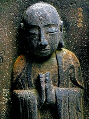 気弱な 地蔵菩薩　明治21年1888 松秀寺 港区