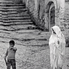 「ｼﾞｪﾗﾊﾞを着た女性と子供」　Morocco1973　(5)