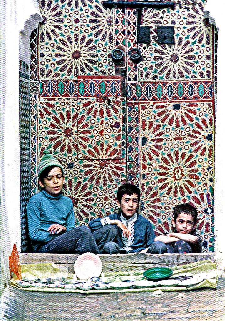 「小さな露天商」　Morocco1973　(29)
