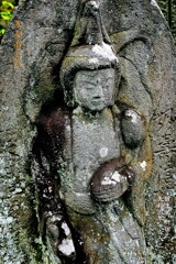 天衣 聖観音菩薩　天和3年1683 自性院 新宿区