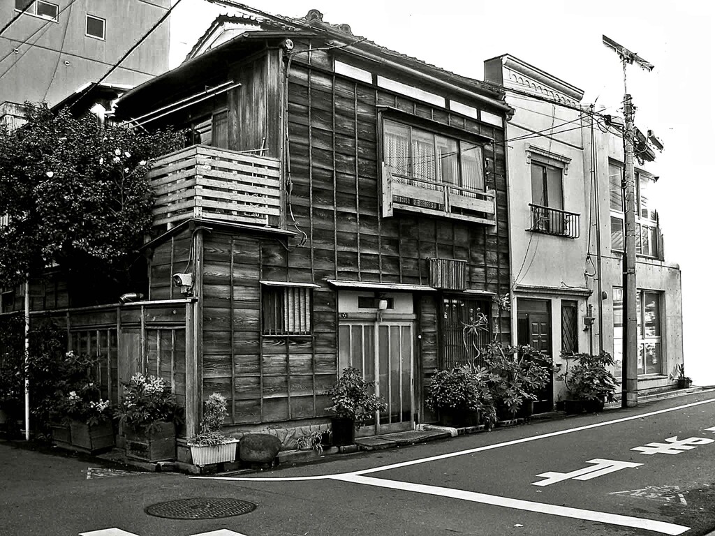 昭和の残像82 木造家屋 浅草橋 台東区 2007年12月