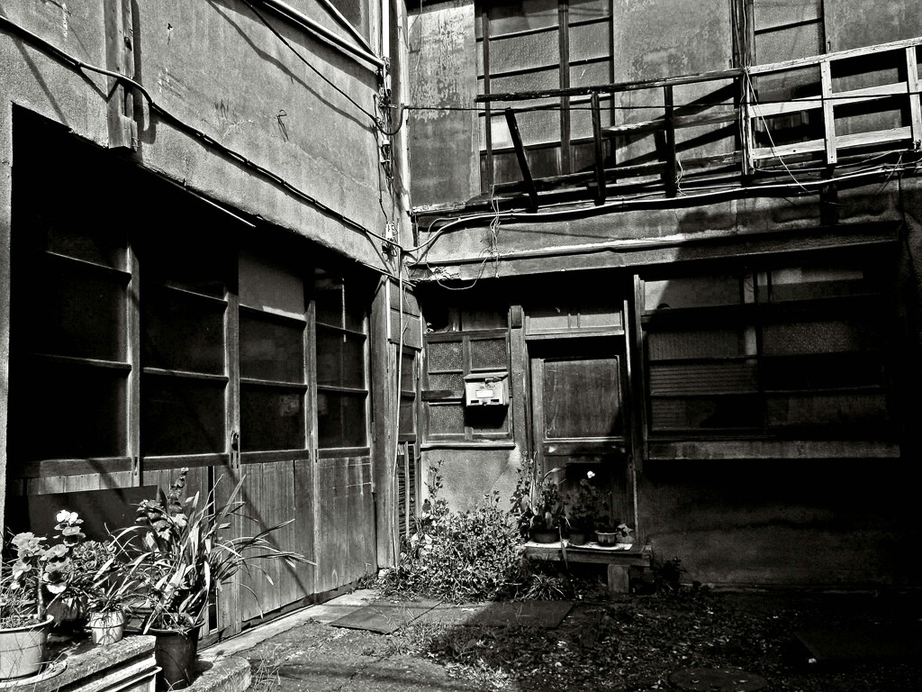 昭和の残像109 廃屋 荒川一丁目界隈 荒川区 2008年10月