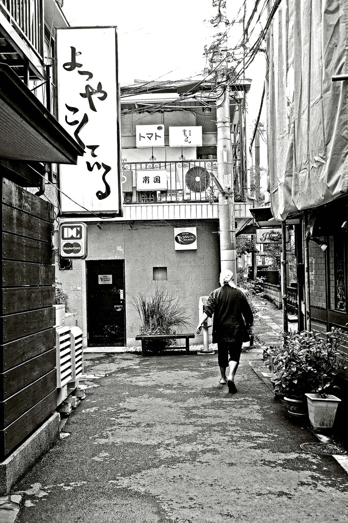 昭和の残像22「よつやこくている」荒木町 新宿区 2017年8月