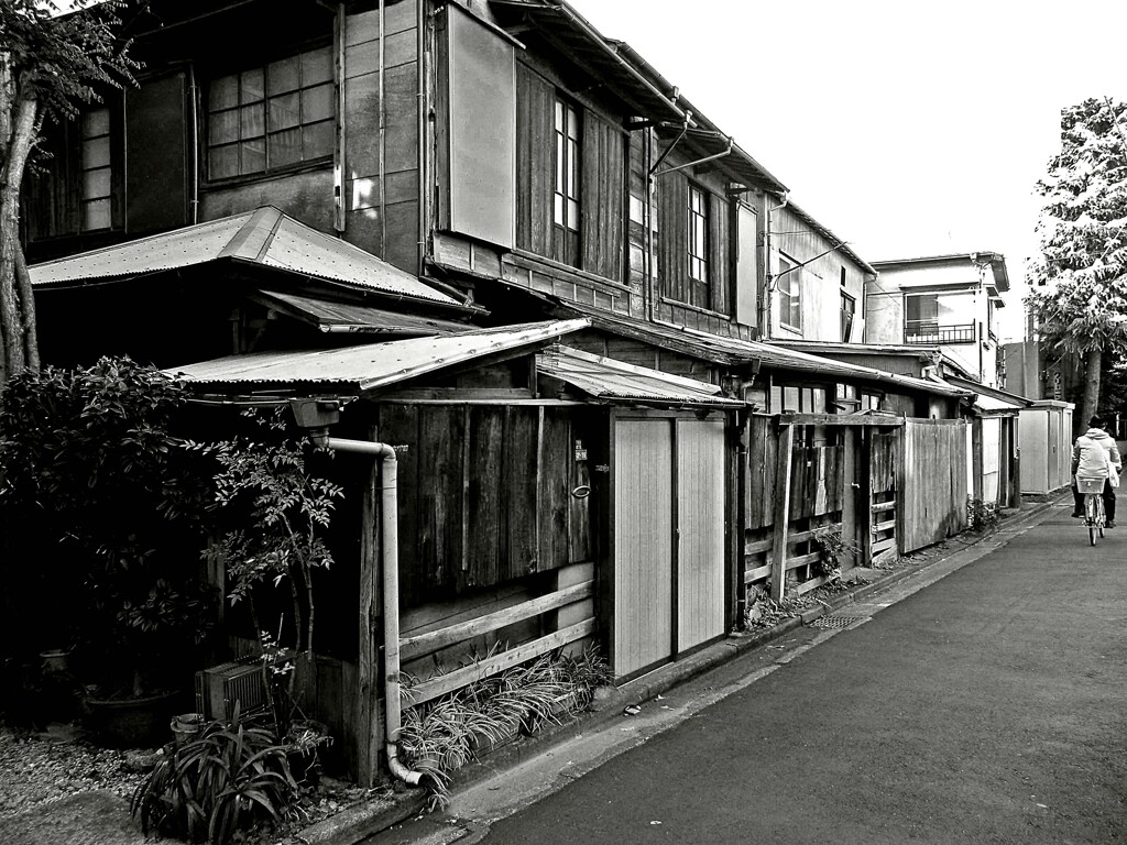 昭和の残像34 木造家屋 下落合四丁目 新宿区 2011年12月