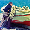 「海を見つめる老人」　Italy1973　(46)