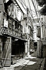 昭和の残像20 酒「たまる」荒木町 新宿区 2008年5月