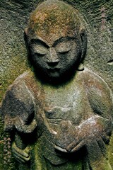 地蔵菩薩　寛延3年1750 長善寺 新宿区