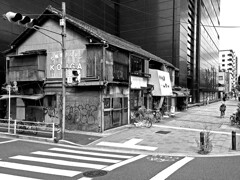 昭和の残像6 「四軒長屋の店KOUGA」勝鬨三丁目 中央区 2008年9月