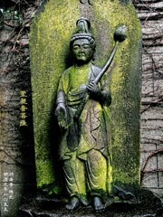 聖観音菩薩　明暦元年1655 願海寺 港区