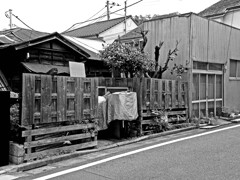 昭和の残像137 板塀の家 高円寺 杉並区 2008年6月