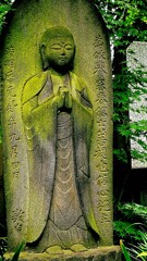 【六地蔵】合掌 地蔵菩薩　明暦元年1655 心光寺 文京区