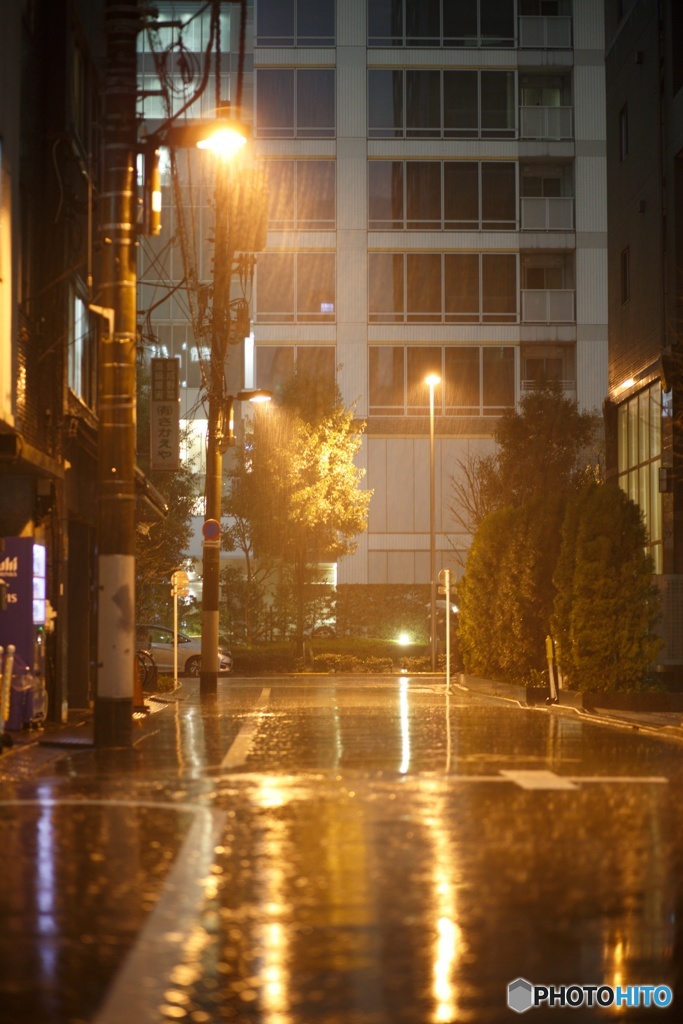 雨の街角２