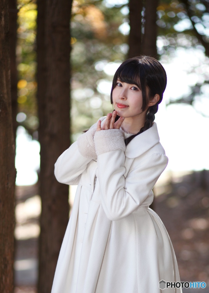 森の中　ポートレート３