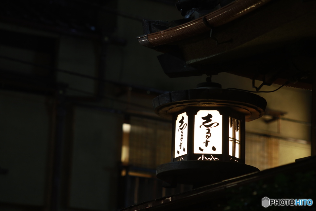 雨の街