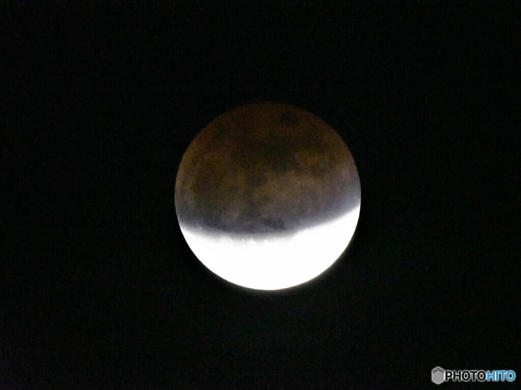 20211119　今夜の部分月食