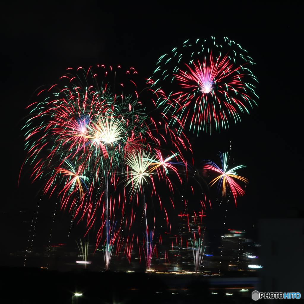 みなとこうべ海上花火2
