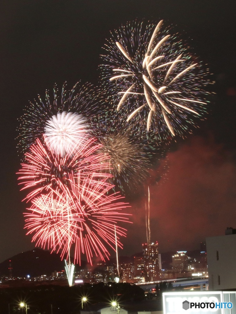 みなとこうべ海上花火2019-7