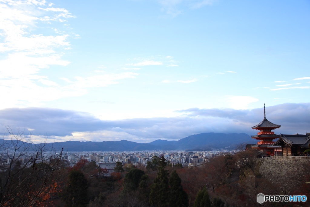 清水寺より
