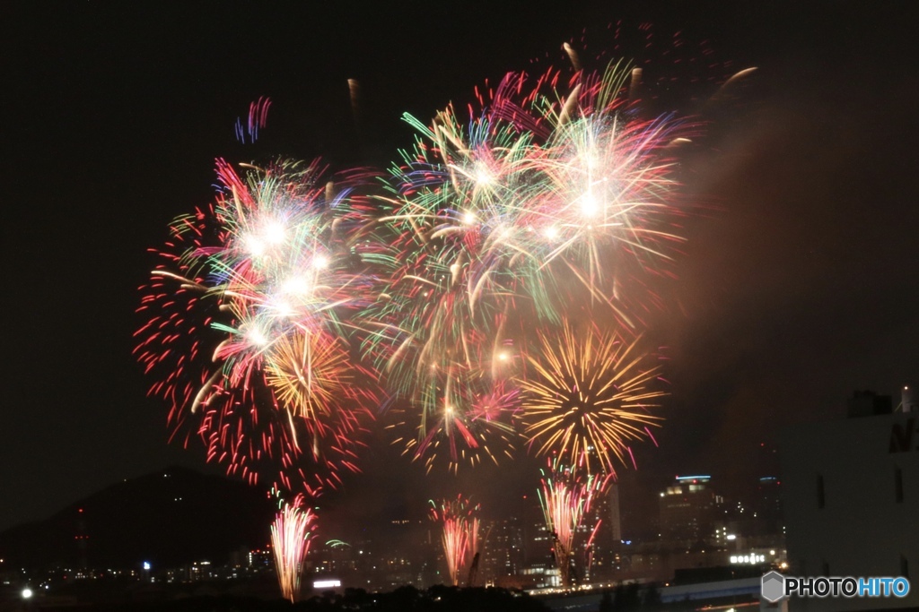 みなとこうべ海上花火2019-9