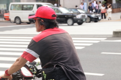 交差点待ち