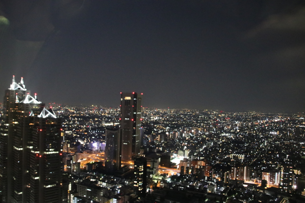 都庁展望台からの夜景
