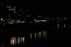 夜の鴨川