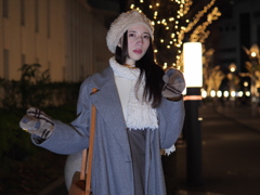 真冬の港街にて（９）