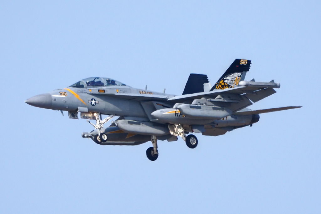 三沢の在籍機達７(EA-18G)