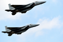 新田原基地のＦ－１５ＤＪ