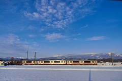 冬の電車