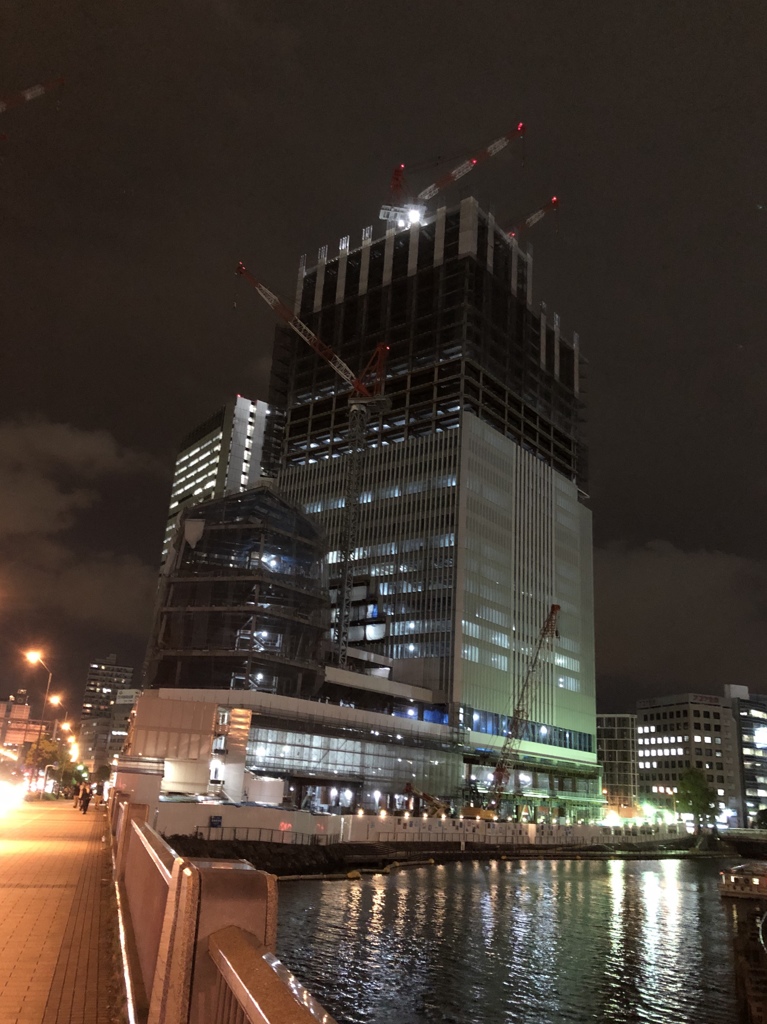 i phoneで夜景を手持ち撮影