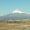 雪かぶる富士