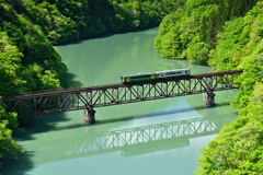 新緑の第三橋梁