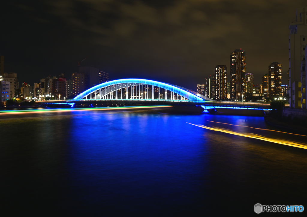 夜景永代橋